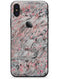 Abstract Wet Paint Pink Swirl - iPhone X Skin-Kit