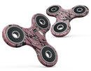 Abstract Wet Paint Pink and Black Full-Body Fidget Spinner Skin-Kit