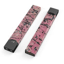 Abstract Wet Paint Pink and Black - Premium Decal Protective Skin-Wrap Sticker compatible with the Juul Labs vaping device