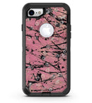 Abstract Wet Paint Pink and Black - iPhone 7 or 8 OtterBox Case & Skin Kits
