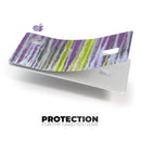 Abstract Wet Paint Purple Sag - Premium Protective Decal Skin-Kit for the Apple Credit Card