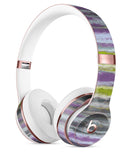 Abstract Wet Paint Purple Sag Full-Body Skin Kit for the Beats by Dre Solo 3 Wireless Headphones