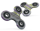 Abstract Wet Paint Purple Sag Full-Body Fidget Spinner Skin-Kit