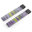 Abstract Wet Paint Purple Sag - Premium Decal Protective Skin-Wrap Sticker compatible with the Juul Labs vaping device