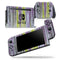 Abstract Wet Paint Purple Sag - Skin Wrap Decal for Nintendo Switch Lite Console & Dock - 3DS XL - 2DS - Pro - DSi - Wii - Joy-Con Gaming Controller