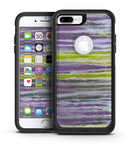 Abstract Wet Paint Purple Sag - iPhone 7 or 7 Plus Commuter Case Skin Kit