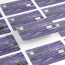 Abstract Wet Paint Purple v3 - Premium Protective Decal Skin-Kit for the Apple Credit Card