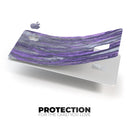 Abstract Wet Paint Purple v3 - Premium Protective Decal Skin-Kit for the Apple Credit Card