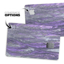 Abstract Wet Paint Purple v3 - Premium Protective Decal Skin-Kit for the Apple Credit Card