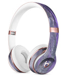 Abstract Wet Paint Purple v3 Full-Body Skin Kit for the Beats by Dre Solo 3 Wireless Headphones