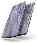 Abstract Wet Paint Purple v3 - Skin-kit for the iPhone 8 or 8 Plus