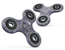 Abstract Wet Paint Purples v3 Full-Body Fidget Spinner Skin-Kit