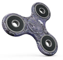 Abstract Wet Paint Purples v3 Full-Body Fidget Spinner Skin-Kit