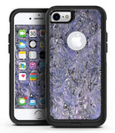 Abstract Wet Paint Purples v3 - iPhone 7 or 7 Plus Commuter Case Skin Kit