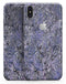 Abstract Wet Paint Purples v3 - iPhone X Skin-Kit