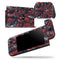 Abstract Wet Paint Red v95 - Skin Wrap Decal for Nintendo Switch Lite Console & Dock - 3DS XL - 2DS - Pro - DSi - Wii - Joy-Con Gaming Controller