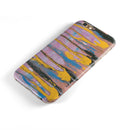 Abstract Wet Paint Retro Pink iPhone 6/6s or 6/6s Plus 2-Piece Hybrid INK-Fuzed Case