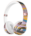 Abstract Wet Paint Retro Pink Full-Body Skin Kit for the Beats by Dre Solo 3 Wireless Headphones