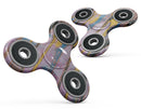 Abstract Wet Paint Retro Pink Full-Body Fidget Spinner Skin-Kit