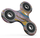 Abstract Wet Paint Retro Pink Full-Body Fidget Spinner Skin-Kit