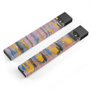 Abstract Wet Paint Retro Pink - Premium Decal Protective Skin-Wrap Sticker compatible with the Juul Labs vaping device