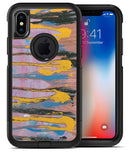Abstract Wet Paint Retro Pink - iPhone X OtterBox Case & Skin Kits