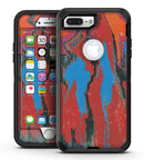 Abstract Wet Paint Retro V4 - iPhone 7 Plus/8 Plus OtterBox Case & Skin Kits