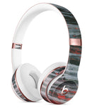 Abstract Wet Paint Smoke Red Full-Body Skin Kit for the Beats by Dre Solo 3 Wireless Headphones