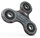 Abstract Wet Paint Smoke Red Full-Body Fidget Spinner Skin-Kit