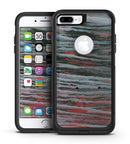 Abstract Wet Paint Smoke Red - iPhone 7 or 7 Plus Commuter Case Skin Kit