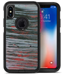 Abstract Wet Paint Smoke Red - iPhone X OtterBox Case & Skin Kits