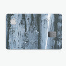 Abstract Wet Paint Soft Blue - Premium Protective Decal Skin-Kit for the Apple Credit Card