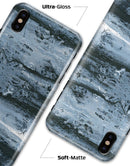 Abstract Wet Paint Soft Blue - iPhone X Clipit Case