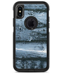 Abstract Wet Paint Soft Blue - iPhone X OtterBox Case & Skin Kits
