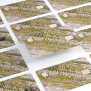 Abstract Wet Paint Subtle Pink Gold - Premium Protective Decal Skin-Kit for the Apple Credit Card