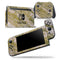 Abstract Wet Paint Subtle Pink Gold - Skin Wrap Decal for Nintendo Switch Lite Console & Dock - 3DS XL - 2DS - Pro - DSi - Wii - Joy-Con Gaming Controller