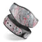 Abstract Wet Paint Subtle Pink and Gray - Decal Skin Wrap Kit for the Disney Magic Band
