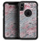 Abstract Wet Paint Subtle Pink and Gray - Skin Kit for the iPhone OtterBox Cases
