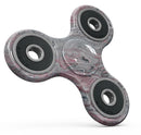 Abstract Wet Paint Subtle Pink and Gray Full-Body Fidget Spinner Skin-Kit