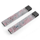 Abstract Wet Paint Subtle Pink and Gray - Premium Decal Protective Skin-Wrap Sticker compatible with the Juul Labs vaping device