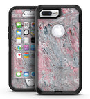 Abstract Wet Paint Subtle Pink and Gray - iPhone 7 Plus/8 Plus OtterBox Case & Skin Kits