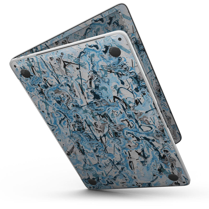 MacBook Pro without Touch Bar Skin Kit - Abstract_Wet_Paint_Teal-MacBook_13_Touch_V3.jpg?