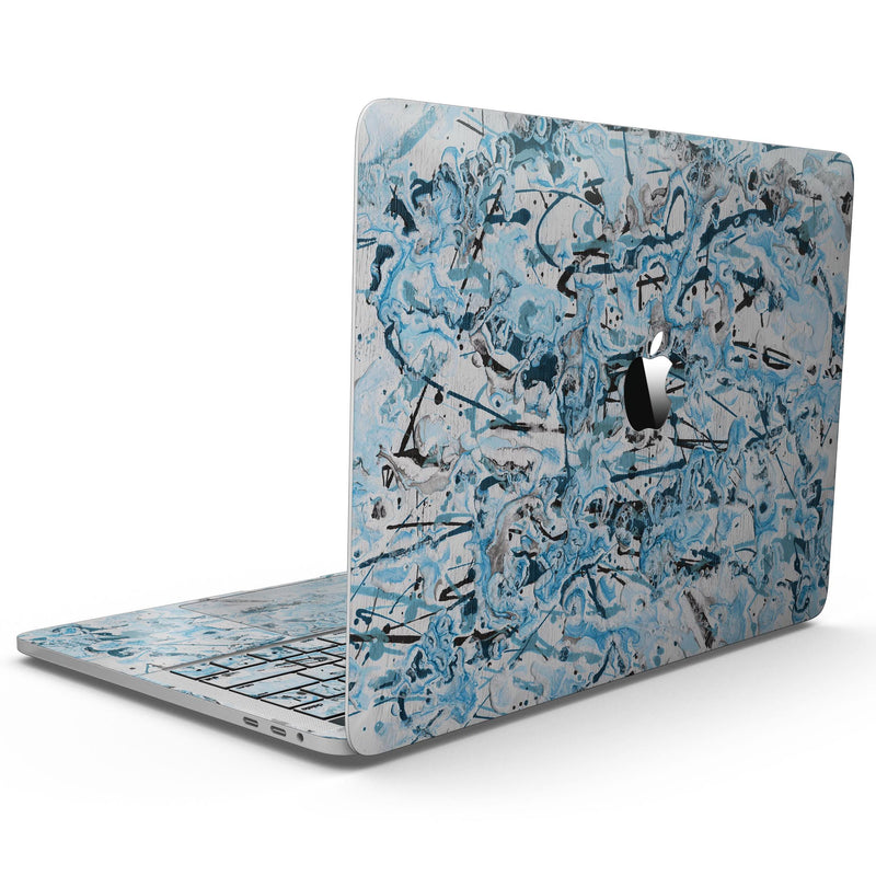 MacBook Pro without Touch Bar Skin Kit - Abstract_Wet_Paint_Teal-MacBook_13_Touch_V7.jpg?