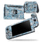 Abstract Wet Paint Teal - Skin Wrap Decal for Nintendo Switch Lite Console & Dock - 3DS XL - 2DS - Pro - DSi - Wii - Joy-Con Gaming Controller