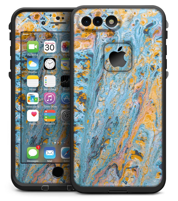 Abstract_Wet_Paint_Teal_and_Gold_iPhone7Plus_LifeProof_Fre_V1.jpg