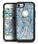 Abstract Wet Paint Teal - iPhone 7 or 8 OtterBox Case & Skin Kits