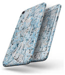 Abstract Wet Paint Teal - Skin-kit for the iPhone 8 or 8 Plus