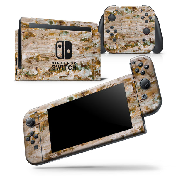 Abstract Wet Paint Vintage - Skin Wrap Decal for Nintendo Switch Lite Console & Dock - 3DS XL - 2DS - Pro - DSi - Wii - Joy-Con Gaming Controller