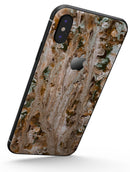 Abstract Wet Paint Vintage - iPhone X Skin-Kit