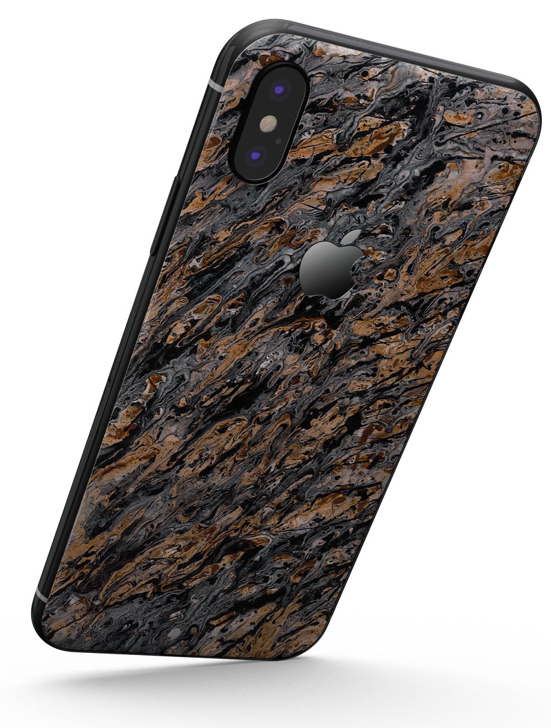 Abstract Wet Paint v6 - iPhone X Skin-Kit